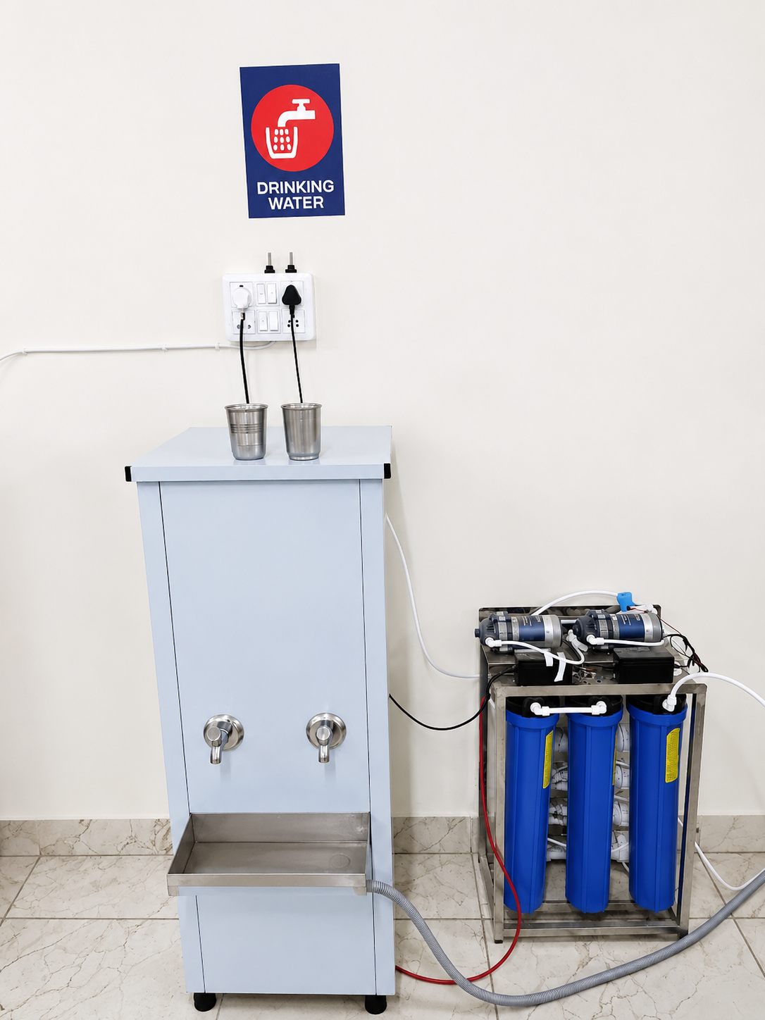 Water Cooler at Self Study Library